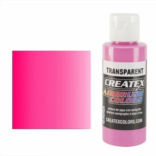 CreateX 5121 Růžová transparentní airbrush barva 60ml (CreateX 5121 Flamingo Pink Transparent)