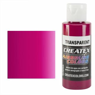 CreateX 5122 fuchsiová transparentní airbrush barva 60ml (CreateX 5122 Fuchsia Transparent)