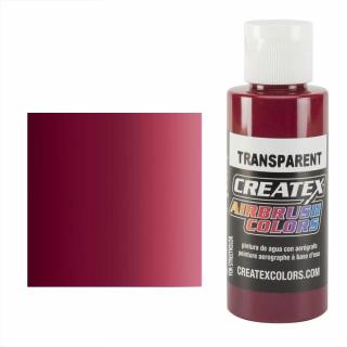 CreateX 5123 Vínově červená transparentní 60 ml (CreateX 5123 BURGUNDY TRANSPARENT 2 fl. oz., 60ml)