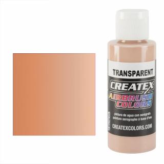 CreateX 5125 broskvová transparentní airbrush barva 60ml (CreateX 5125 Peach Transparent  2 fl. oz., 60ml)