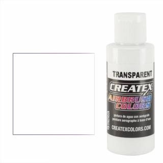 CreateX 5131 bílá transparentní airbrush barva 120 ml (CreateX 5131 WHITE TRANSPARENT AIRBRUSH PAINT, 4 fl. oz., 120ml)