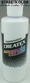 CreateX 5131 bílá transparentní airbrush barva 240 ml (CreateX 5131, 8 fl. oz., 240ml)