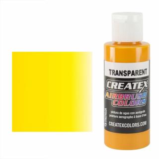 CreateX 5133 žltá transparentní airbrush barva 60ml (CreateX 5133 Canary Yellow Transparent airbrush paint)