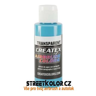 CreateX 5134 Modrá průhledná airbrush barva 60ml (CreateX 5134 Maui Blue Transparent)