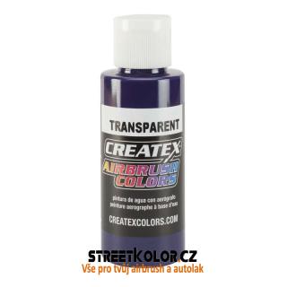 CreateX 5135 Purpurová průhledná airbrush barva 60ml (CreateX 5135 Purple Transparent)