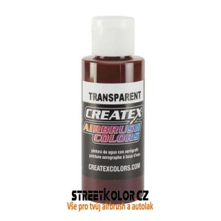 CreateX 5136 Červenohnědá průhledná airbrush barva 60ml (CreateX 5136 Red Oxide Transparent)