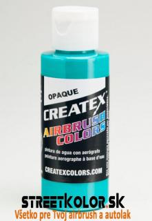 CreateX 5206 Aqua Modrá neprůhledná airbrush barva 120ml (CreateX Opaque)