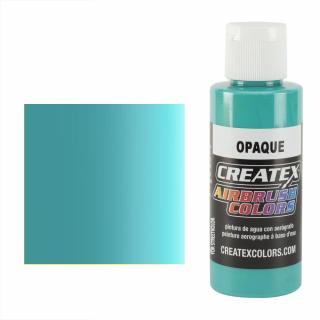 CreateX 5206 Aqua Modrá neprůhledná airbrush barva 60ml (CreateX 5206 Opaque AQUA)