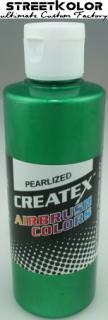 CreateX 5305 Zelená Perleťová airbrush barva 60ml (CreateX Pearlescent)