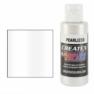 CreateX 5310 Bílá Perleťová airbrush barva 60ml (CREATEX 5310 WHITE PERALIZED AIRBRUSH PAINT 2 fl. oz - 60ml)