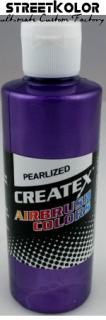 CreateX 5314 Tmavě fialová Perleťová airbrush barva 60ml (CreateX Pearlescent)