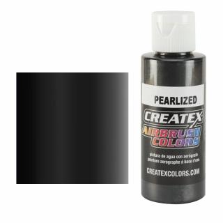 CreateX 5315 Černá Perleťová airbrush barva 60ml (CREATEX 5315 BLACK PEARLIZED AIRBRUSH PAINT 2 fl. oz - 60ml)
