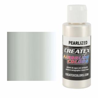 CreateX 5316 Platinová Perleťová airbrush barva 60ml (CREATEX 5316 PLATINUM PEARLIZED AIRBRUSH PAINT 2 fl. oz - 60ml)
