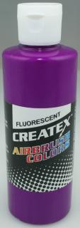 CreateX 5401 Fialová Fluorescenční airbrush barva 240ml  (CreateX Fluorescenční barva)
