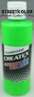 CreateX 5404 Zelená Fluorescenční airbrush barva 240ml  (CreateX Fluorescenční barva)
