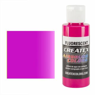CreateX 5406 Purpurová Fluorescenční airbrush barva 60ml  (CREATEX 5406 FLUORESCENT MAGENTA AIRBRUSH PAINT 2 fl. oz - 60ml)