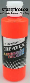 CreateX 5409 Oranžová Fluorescenční airbrush barva 240ml  (CreateX Fluorescenční barva)