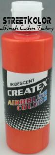 CreateX 5502 Jasně Červená Duhová airbrush barva 60 ml (CreateX Iridescent)