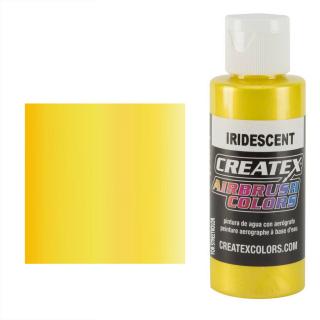 CreateX 5503 Žlutá Duhová airbrush barva 60 ml (CreateX 5503 IRIDESCENT YELLOW 60ml - 2fl.oz)