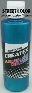 CreateX 5504 Tyrkysová Duhová airbrush barva 240ml (CreateX Iridescent)