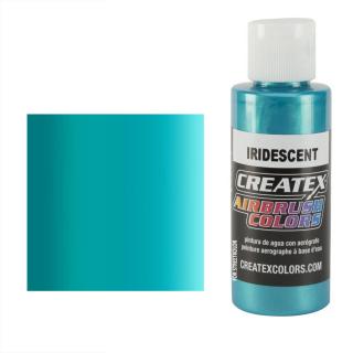 CreateX 5504 Tyrkysová Duhová airbrush barva 60 ml (CreateX 5504 IRIDESCENT TURQUOISE 60ml - 2fl.oz)