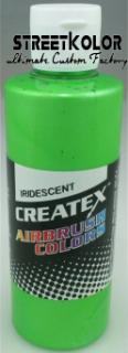 CreateX 5507 Zelená Duhová airbrush barva 240ml (CreateX Iridescent)