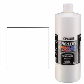 CreateX Bíla 5212 neprůhledná 960ml airbrush barva (CreateX 5212 Opaque WHITE)