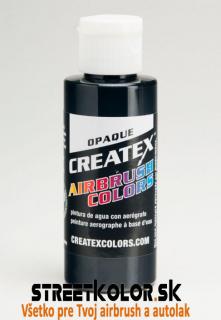 CreateX Černá 5211 neprůhledná 240ml airbrush barva (CreateX Opaque Black 5211)