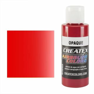 CreateX Červená 5210 neprůhledná 60ml airbrush barva (CreateX 5210 Opaque Red)