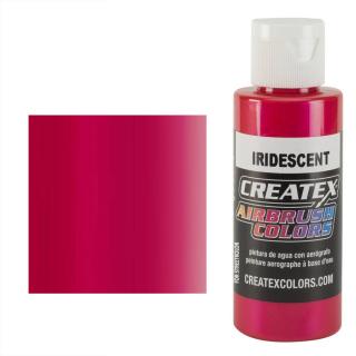CreateX Červená 5501 Duhová 60 ml airbrush barva (CreateX 5501 IRIDESCENT RED 60ml - 2fl.oz)