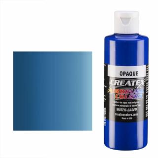 CreateX Modrá 5201 neprůhledná 120ml airbrush barva (CreateX 5201 OPAQUE BLUE, 4 fl. oz., 120ml)