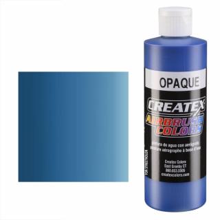 CreateX Modrá 5201 neprůhledná 240ml airbrush barva (CreateX 5201 OPAQUE BLUE, 8 fl. oz., 240ml)