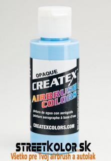 CreateX Modrá 5207 Světlá neprůhledná 240ml airbrush barva (CreateX Opaque)
