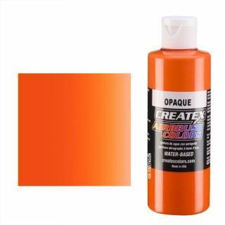 CreateX Oranžová 5208 neprůhledná 120ml airbrush barva (CreateX Opaque 5208 Coral Orange)