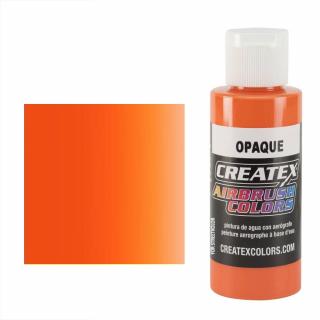 CreateX Oranžová 5208 neprůhledná 60ml airbrush barva (CreateX 5208 Opaque Coral Orange)