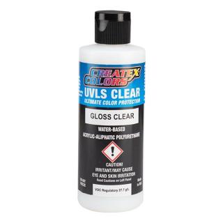 CreateX UVLS 4050 Lesklý odolný polyuretánový lak pro interiér a exteriér, 120ml (CreateX UVLS Gloss Clear 4050)