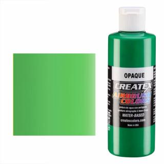 CreateX Zelená 5205 Světlá neprůhledná 120ml airbrush barva (CreateX 5205 Opaque Light Green)