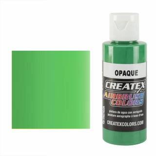 CreateX Zelená 5205 Světlá neprůhledná 60ml airbrush barva (CreateX 5205 Opaque Light Green)