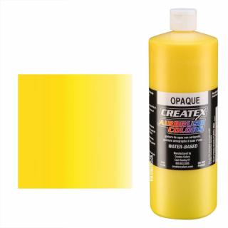 CreateX Žlutá 5204 neprůhledná 960ml airbrush barva (CreateX 5204 Opaque YELLOW)