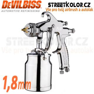 DeVilbiss FLG-S5 1,8mm striekacia pištoľ so spodnou nádržkou, Model 2023 (DeVilbiss FLG-S5)