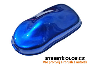 Diamond Cobalt Blue Candy set pro auto: základ, barva a lak