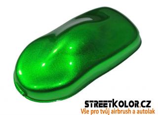 Diamond Lime Green Candy set pro auto: základ, barva a lak