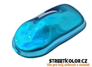 Diamond Sea Blue Candy set pro motorku a disky: základ, barva a lak