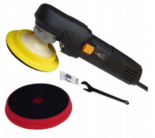 Elektrická rotační mini leštička Heckmann HK-801, unašeč: 125mm, 600W
