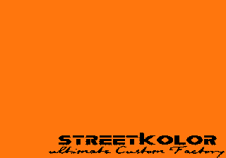 Fluorescenční signální barva RAL 2007, 1 litr - naředěná barva