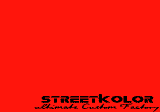 Fluorescenční signální barva RAL2005, 1 litr - naředěná barva