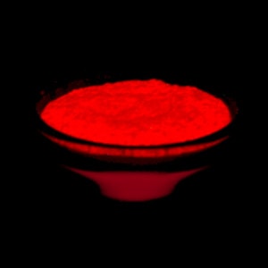GhostNight RED 100g fosforový pigment (Červený fosforový práškový pigment, 100 gramů)