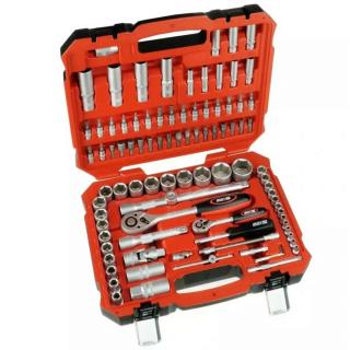 Hillen&amp;Mohr Gola sada 1/2&quot; + 1/4&quot; + příslušenství 94 ks
