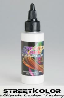 Ilustrační Bílá airbrush barva CreateX 60 ml (by CreateX)