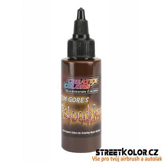 Ilustrační Hnědá airbrush barva CreateX 240 ml (by CreateX)